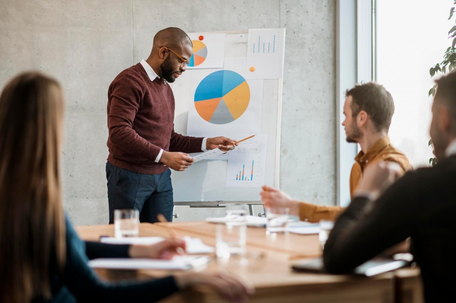 Professional trading workspace with focus on cognitive approach